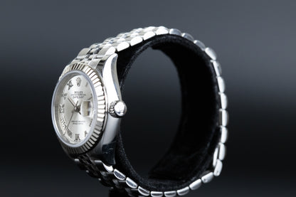 Rolex 279174 Datejust 28 Silver Roman Numeral Dial