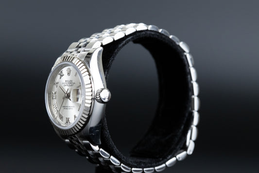 Rolex 279174 Datejust 28 Silver Roman Numeral Dial
