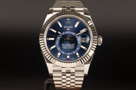 Rolex 326934 Sky-Dweller Blue Dial Jubilee