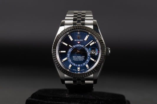 Rolex 326934 Sky-Dweller Blue Dial Jubilee Unworn