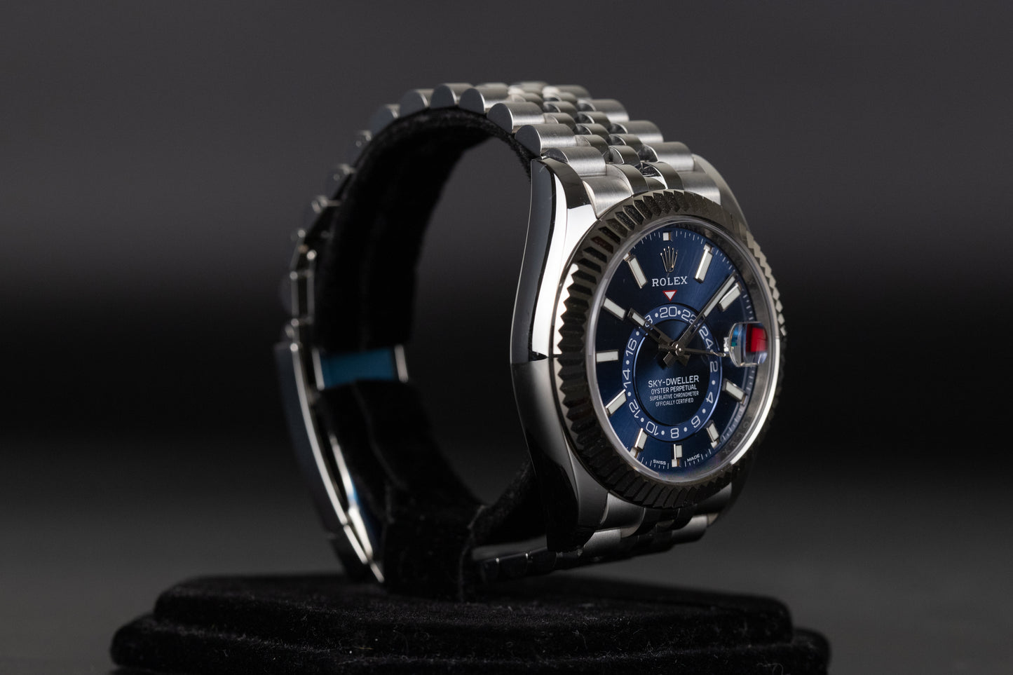 Rolex 326934 Sky-Dweller Blue Dial Jubilee Unworn
