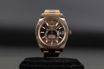 Rolex 326935 Sky-Dweller Chocolate Dial