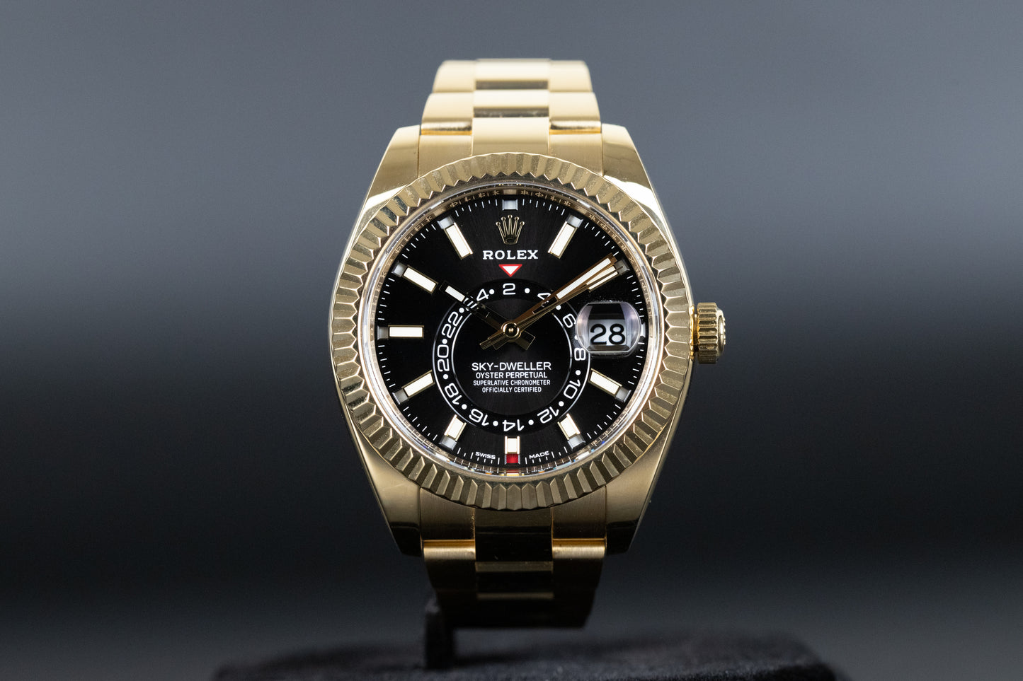 Rolex 326938 Sky-Dweller Black Dial