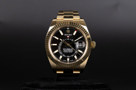 Rolex 326938 Sky-Dweller Black Dial
