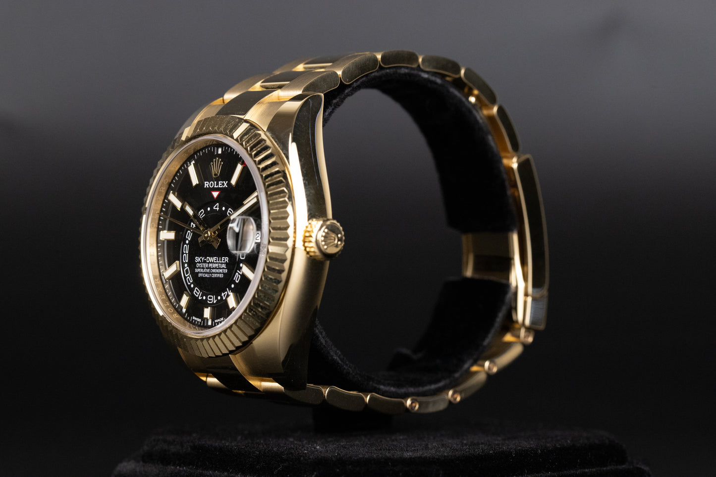 Rolex 326938 Sky-Dweller Black Dial