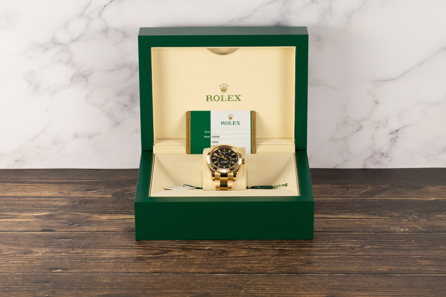 Rolex 326938 Sky-Dweller Black Dial