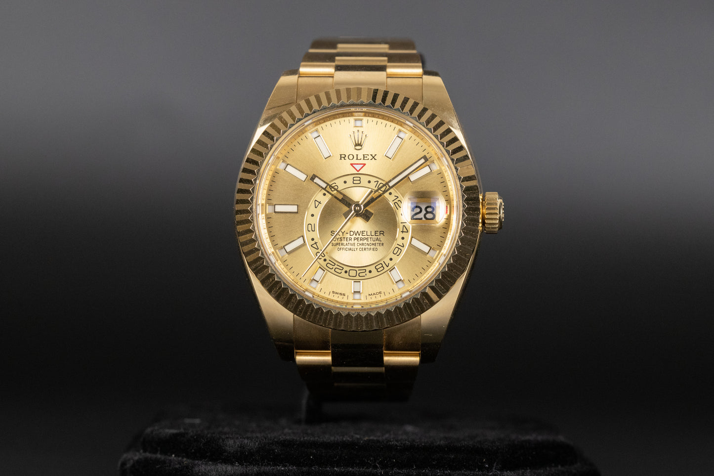 Rolex 326938 Sky-Dweller Champagne Dial