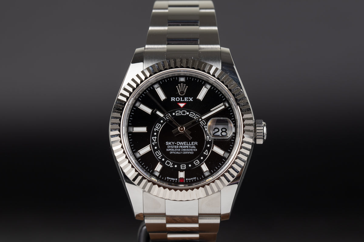 Rolex<br>336934 Sky-Dweller Black Dial Unworn
