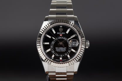 Rolex 336934 Sky-Dweller Black Dial Unworn