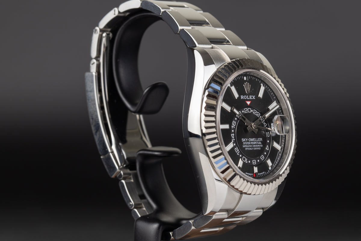 Rolex<br>336934 Sky-Dweller Black Dial Unworn