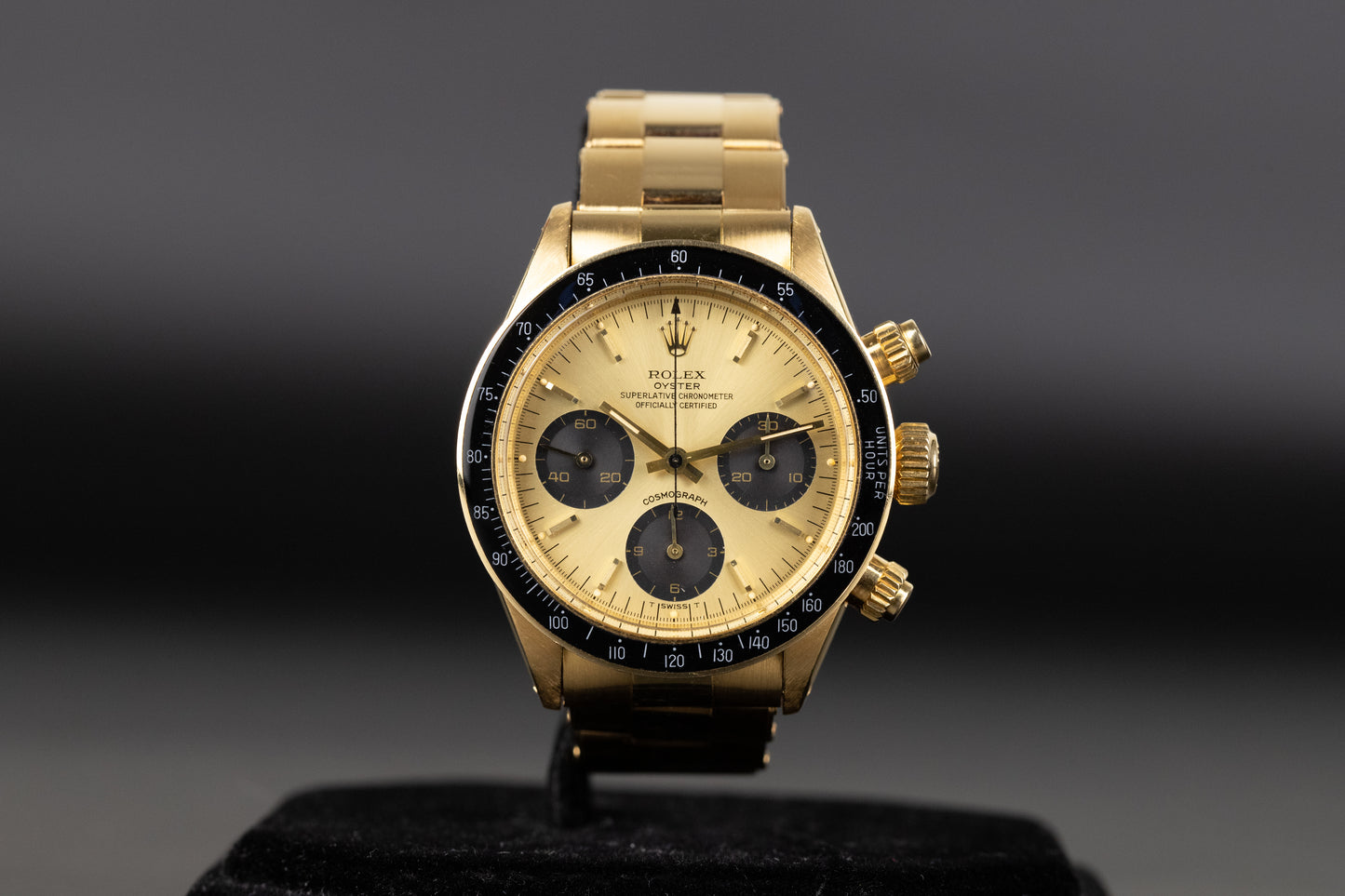 Rolex 6263 Daytona Yellow Gold All Original 1978