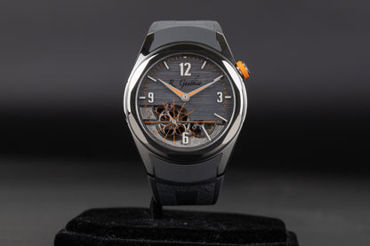 Romain Gauthier MON00560 Titanium C6 Grey Openwork Dial