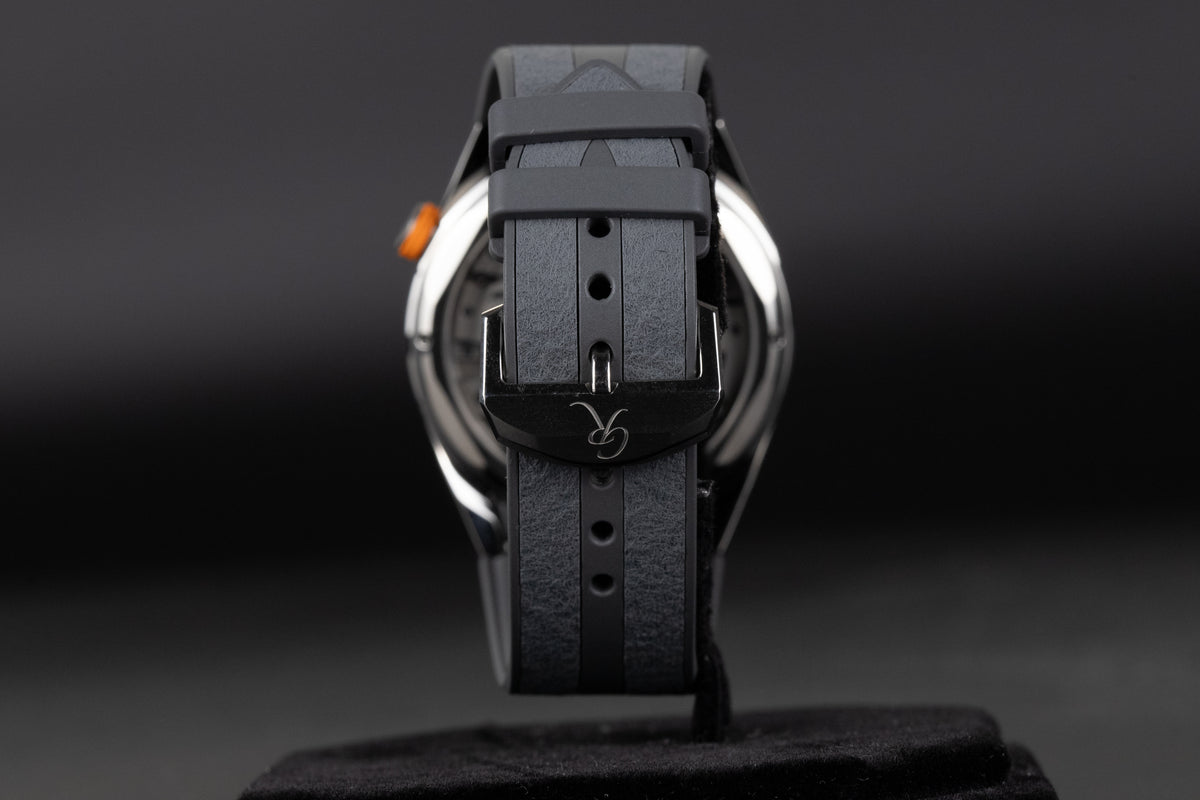 Romain Gauthier<br>MON00560 Titanium C6 Grey Openwork Dial