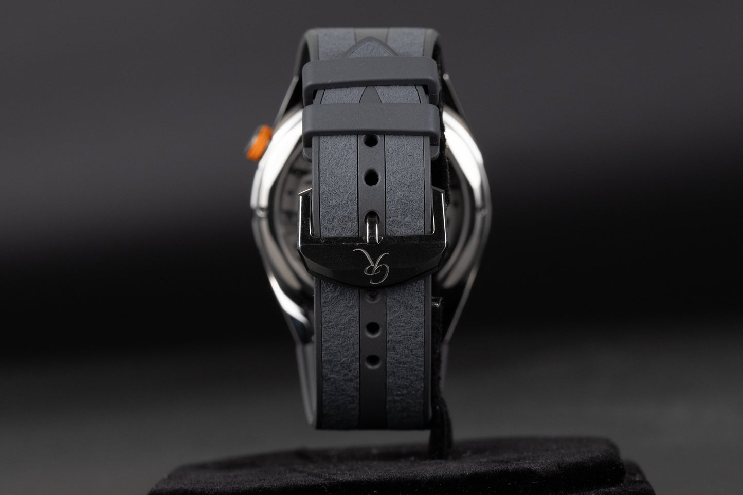 Romain Gauthier MON00560 Titanium C6 Grey Openwork Dial