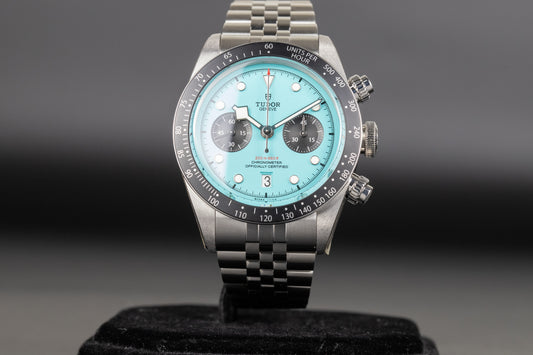 Tudor 79360N Black Bay Chrono Turquoise Dial