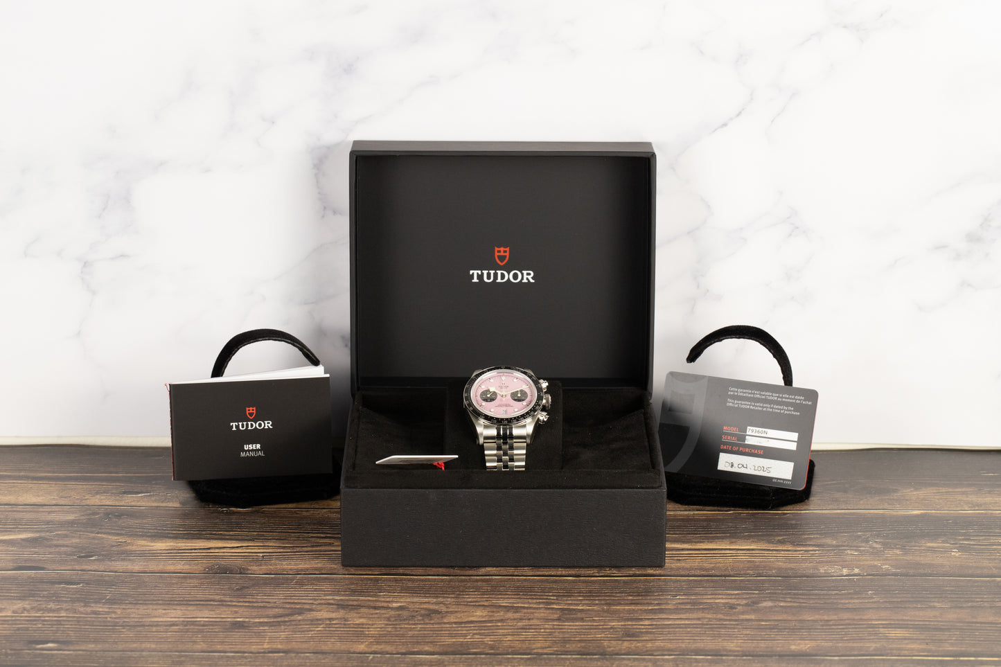 Tudor 79360N Black Bay Chrono Pink Dial