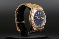 Vacheron Constantin<br>4500V/110R-B705 Overseas Rose Gold Blue Dial