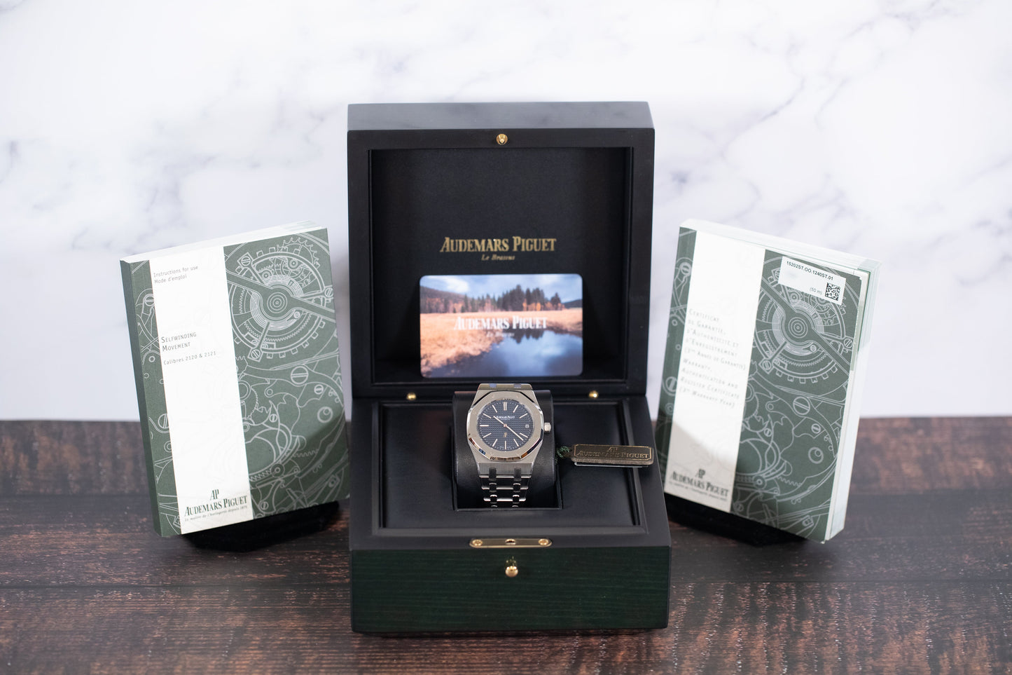 Audemars Piguet 15202ST Royal Oak Jumbo Blue Dial