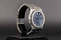Audemars Piguet<br>15400ST Royal Oak Blue Dial