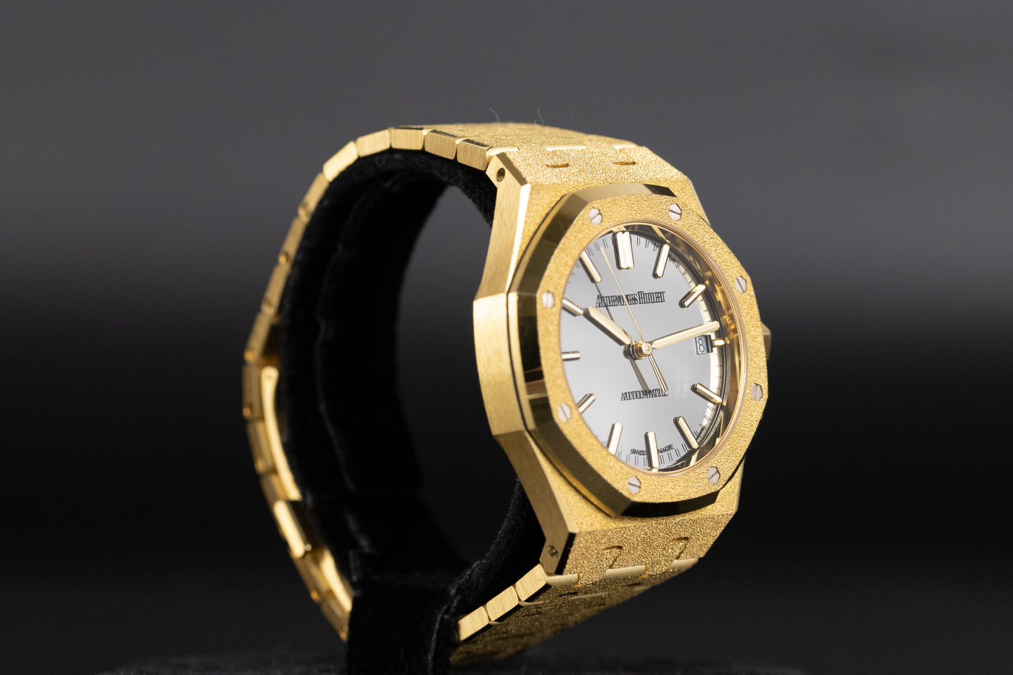 Audemars Piguet 15454BA Royal Oak 37mm Frosted Yellow Gold Mirror Dial Limited Edition of 300