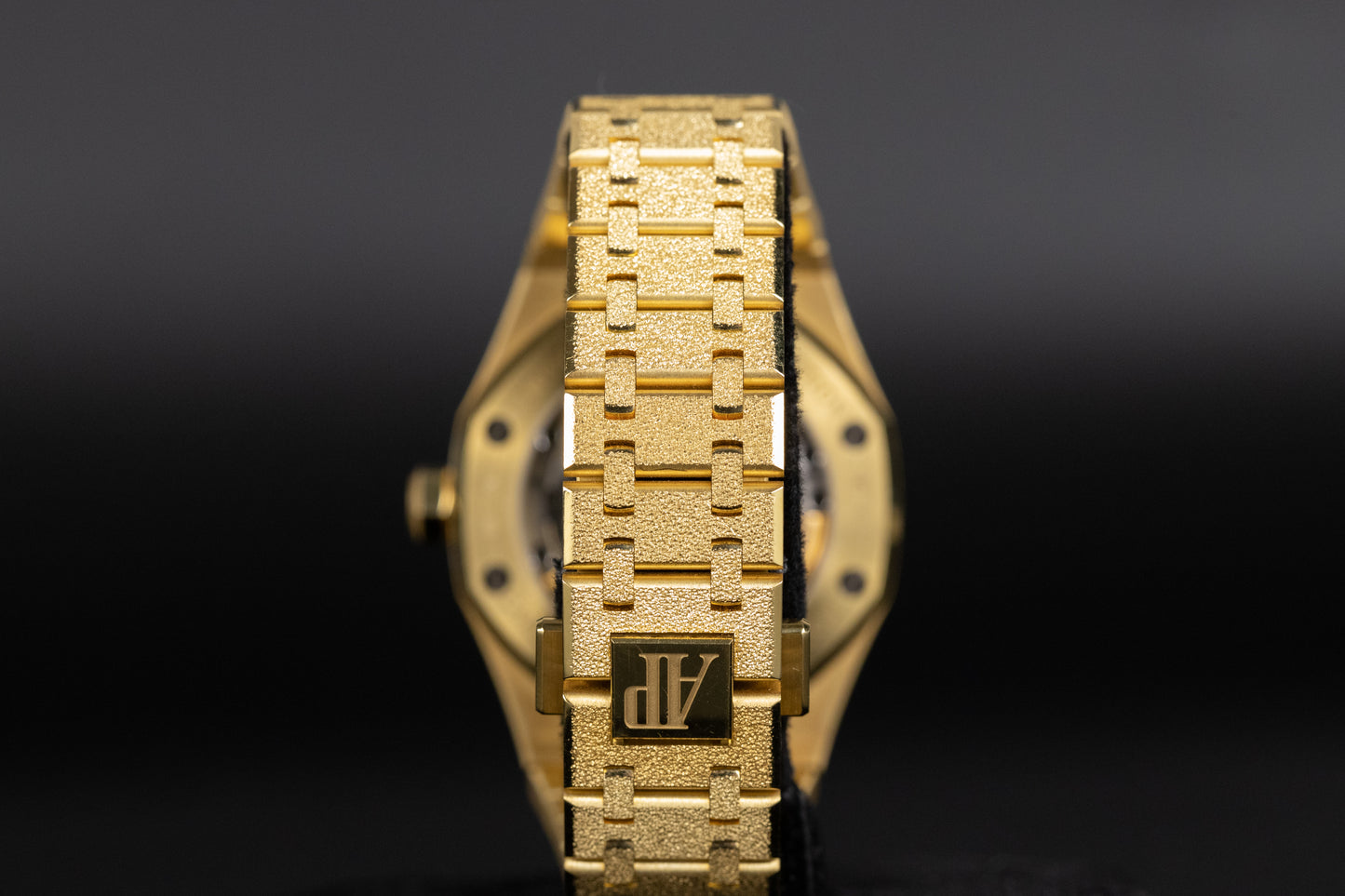 Audemars Piguet 15454BA Royal Oak 37mm Frosted Yellow Gold Mirror Dial Limited Edition of 300