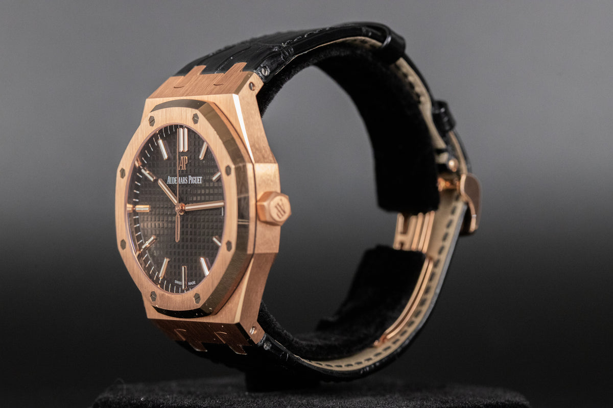 Audemars Piguet<br>15500OR Royal Oak Black Dial