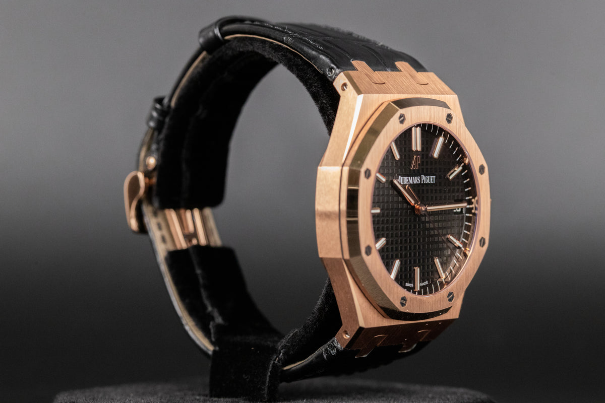 Audemars Piguet<br>15500OR Royal Oak Black Dial