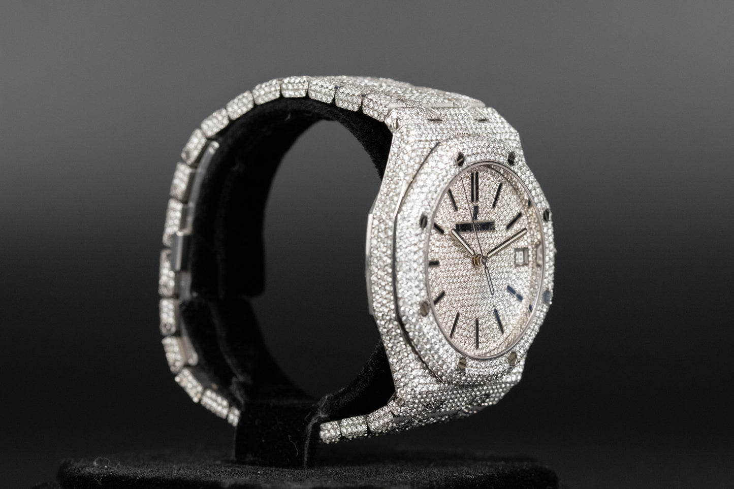 Audemars Piguet 15500ST Royal Oak Custom Diamond