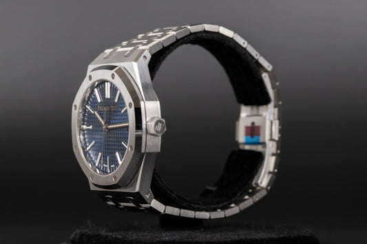 Audemars Piguet 15510ST Royal Oak Blue Dial 50th Anniversary