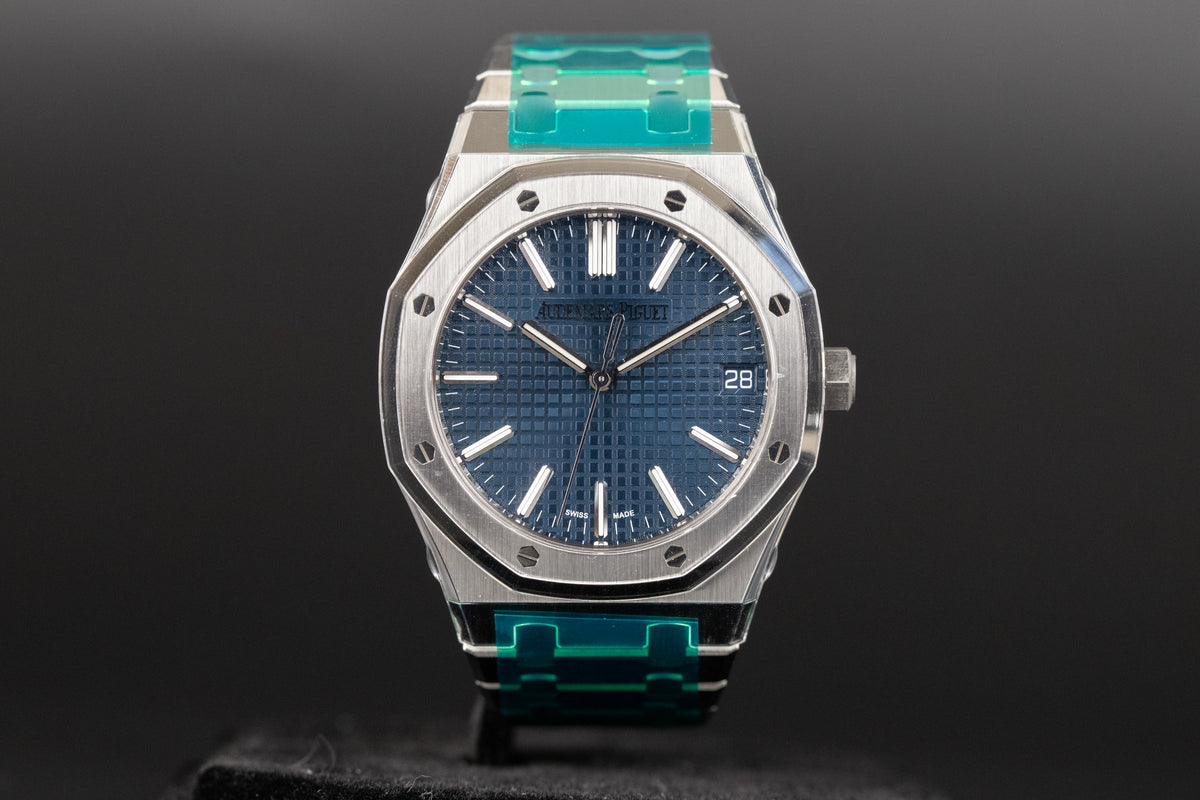 Audemars Piguet<br>15510ST Royal Oak Blue Dial