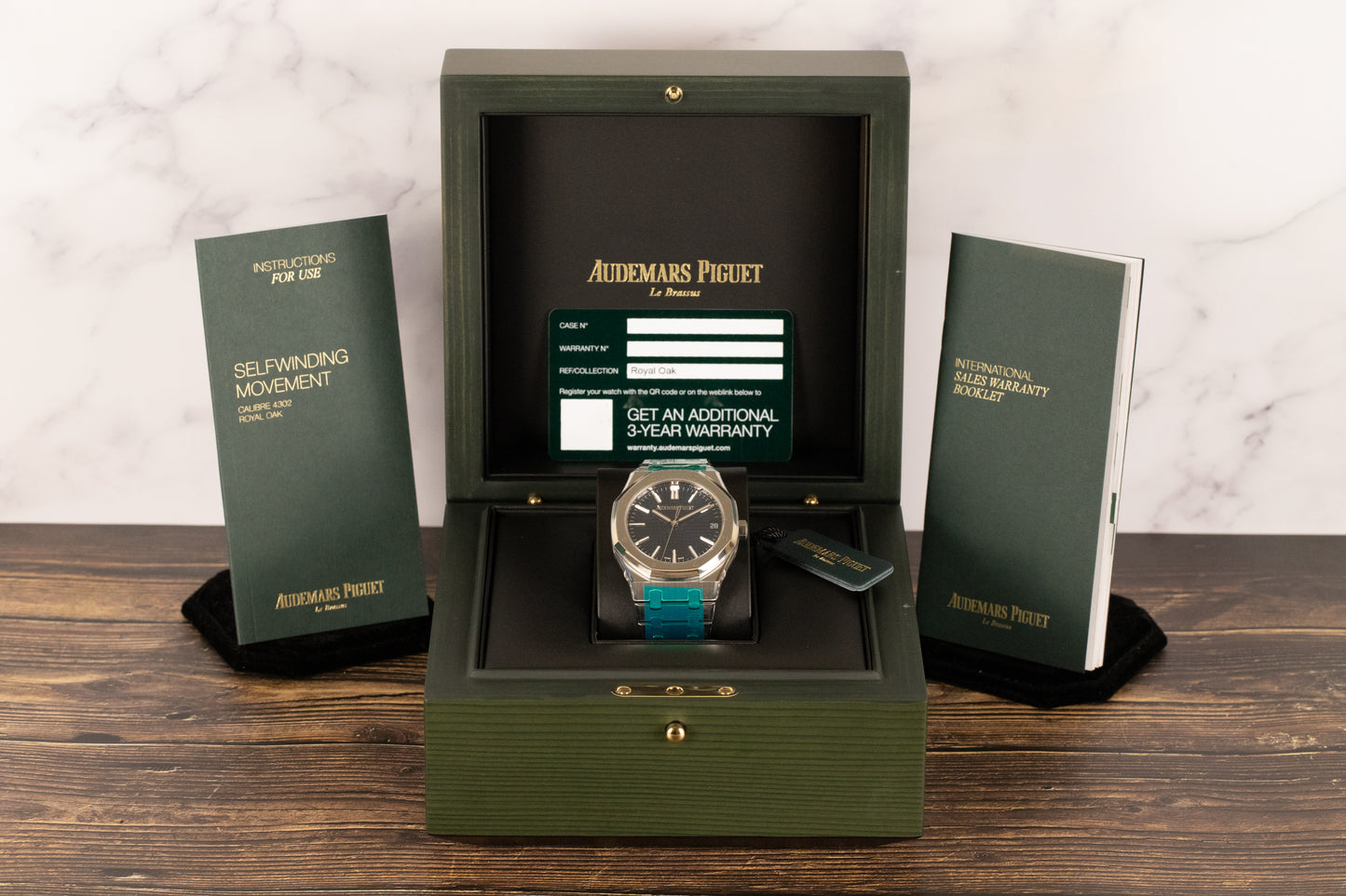 Audemars Piguet 15510ST Royal Oak Blue Dial