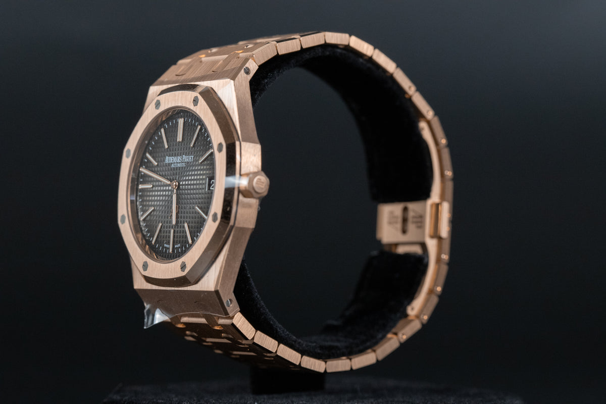 Audemars Piguet<br>16202OR Royal Oak "Jumbo Extra-Thin" "50th Anniversary"