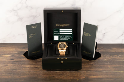 Audemars Piguet 16202OR Royal Oak "Jumbo Extra-Thin" "50th Anniversary"