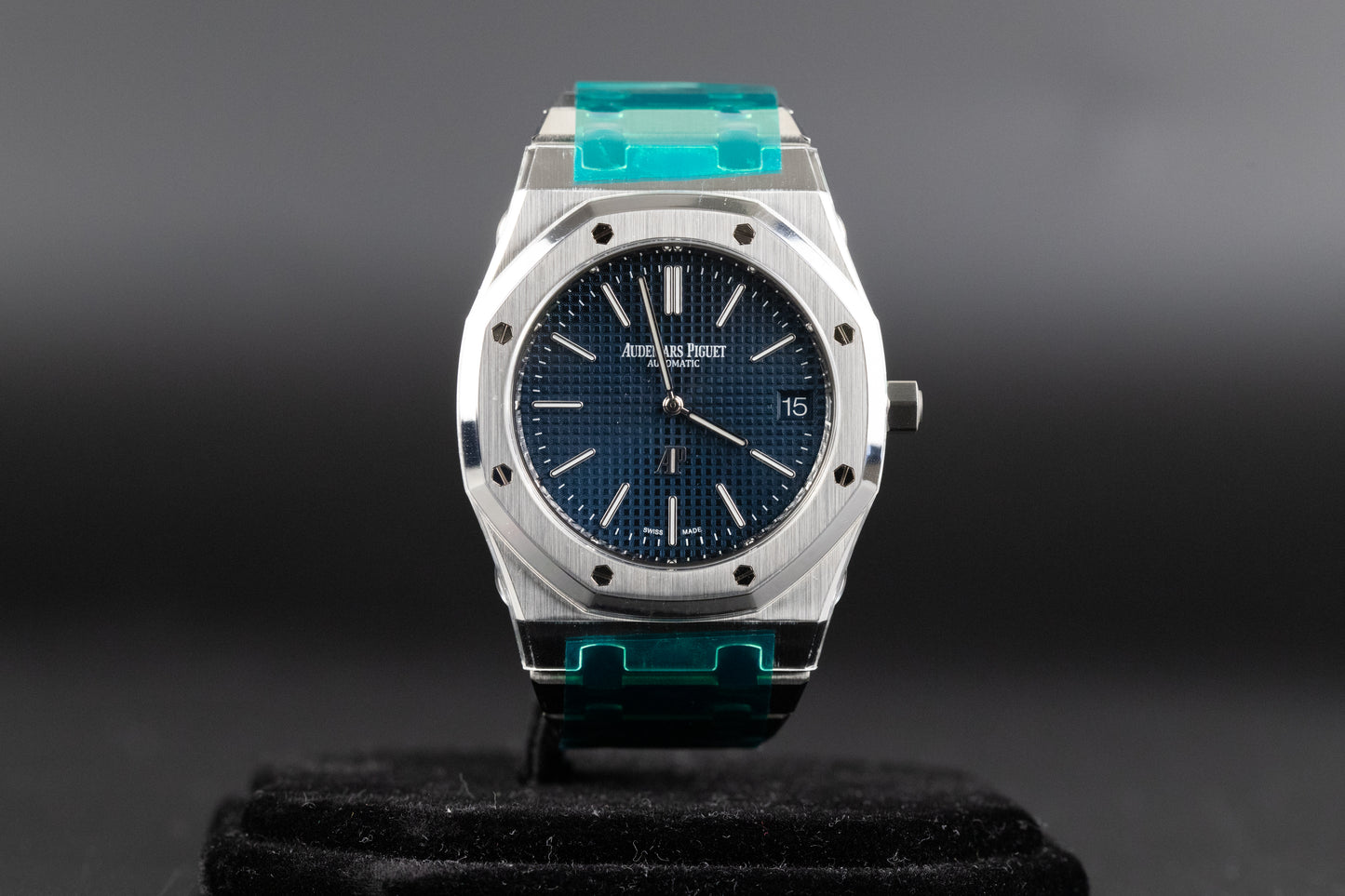 Audemars Piguet 16202ST Royal Oak Jumbo Blue Dial