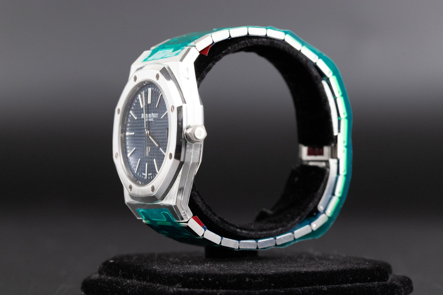 Audemars Piguet 16202ST Royal Oak Jumbo Blue Dial