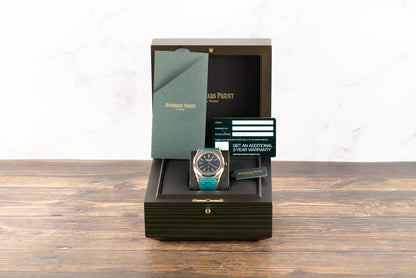Audemars Piguet 16202ST Royal Oak Jumbo Blue Dial