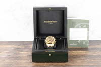 Audemars Piguet<br>26007BA Royal Oak Offshore 42mm Arnold Schwarzenegger Yellow Gold Brown Dial