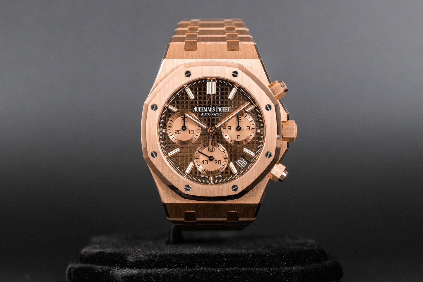 Audemars Piguet 26239OR Royal Oak Chronograph Flyback Chocolate Dial
