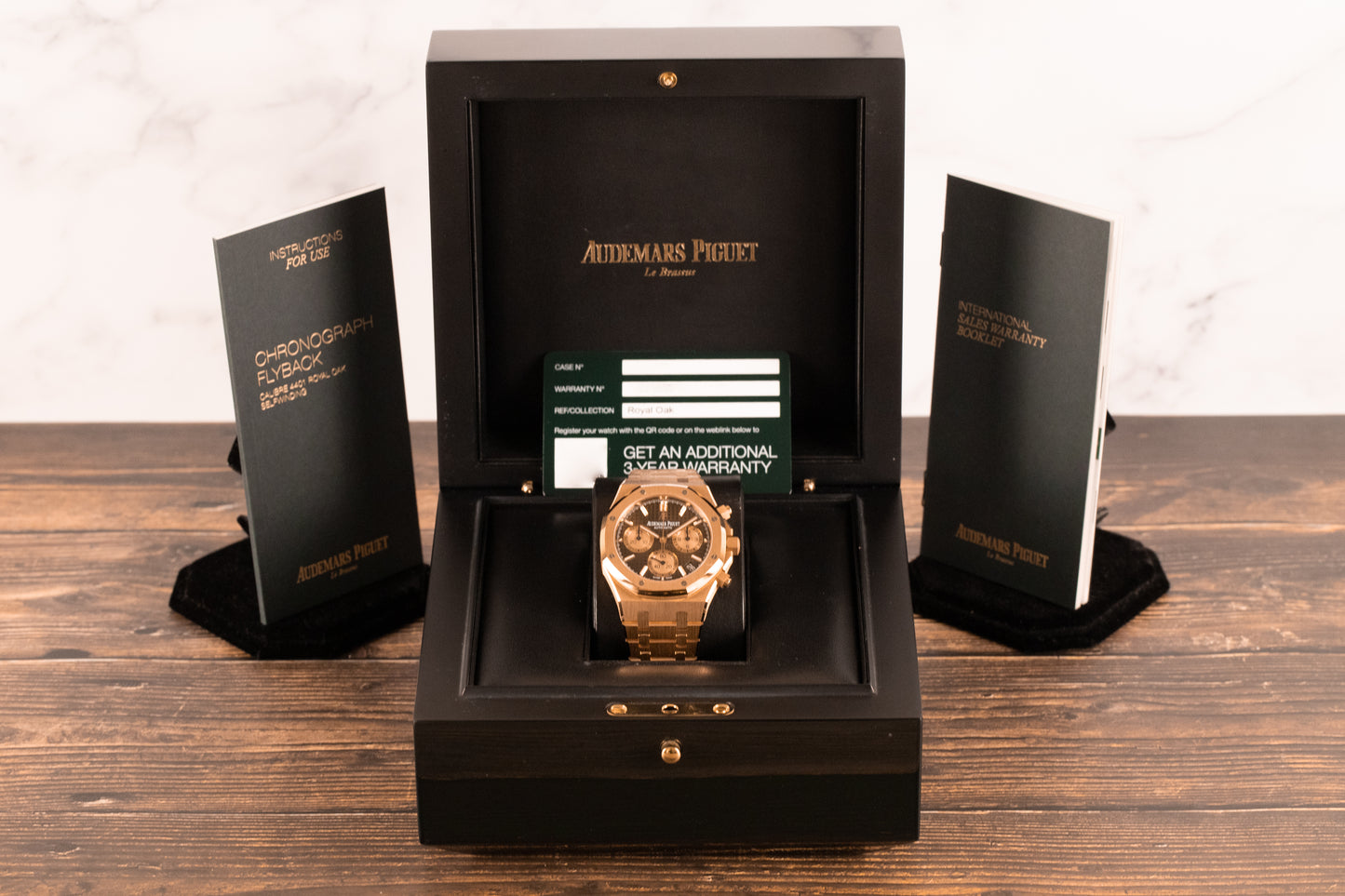 Audemars Piguet 26239OR Royal Oak Chronograph Flyback Chocolate Dial