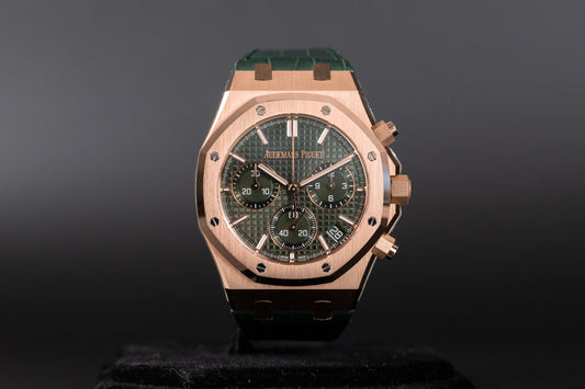 Audemars Piguet 26240OR Royal Oak Chronograph Flyback Green Dial