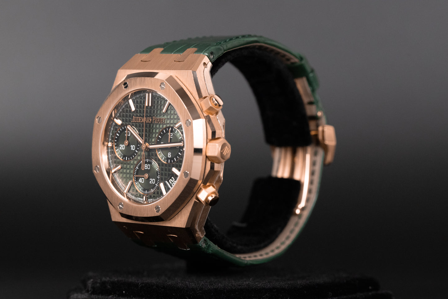 Audemars Piguet 26240OR Royal Oak Chronograph Flyback Green Dial