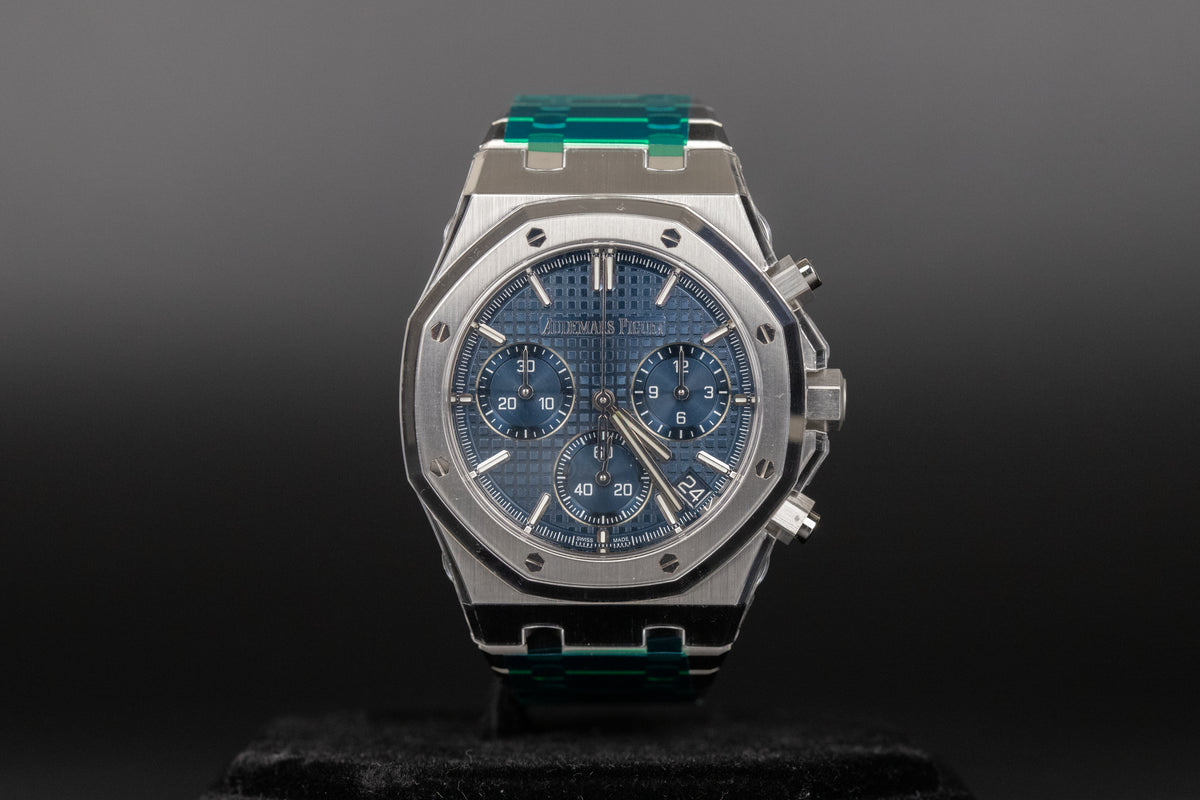 Audemars Piguet<br>26240ST Royal Oak Chronograph Flyback Blue Dial