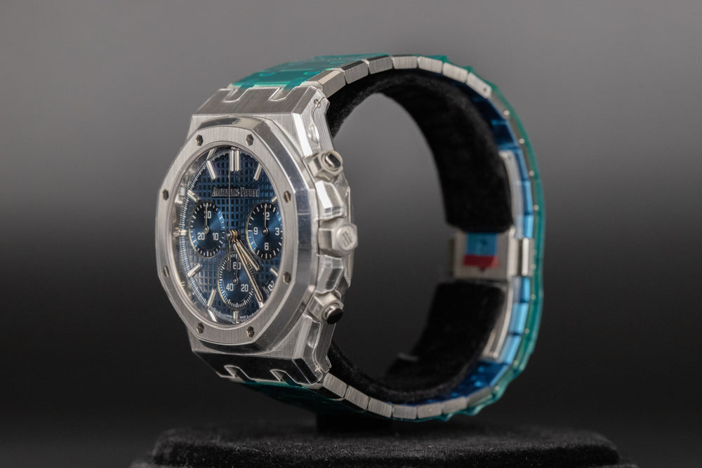 Audemars Piguet<br>26240ST Royal Oak Chronograph Flyback Blue Dial