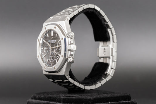 Audemars Piguet<br>26320ST Royal Oak Chronograph Black Dial