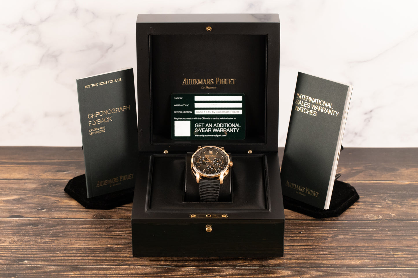 Audemars Piguet 26393OR Code 11.59 Black Dial
