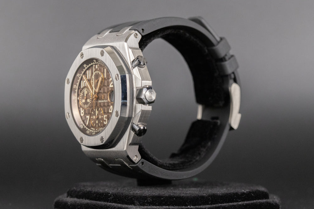 Audemars Piguet<br>26470ST Royal Oak Offshore 'Brick' Chocolate Dial