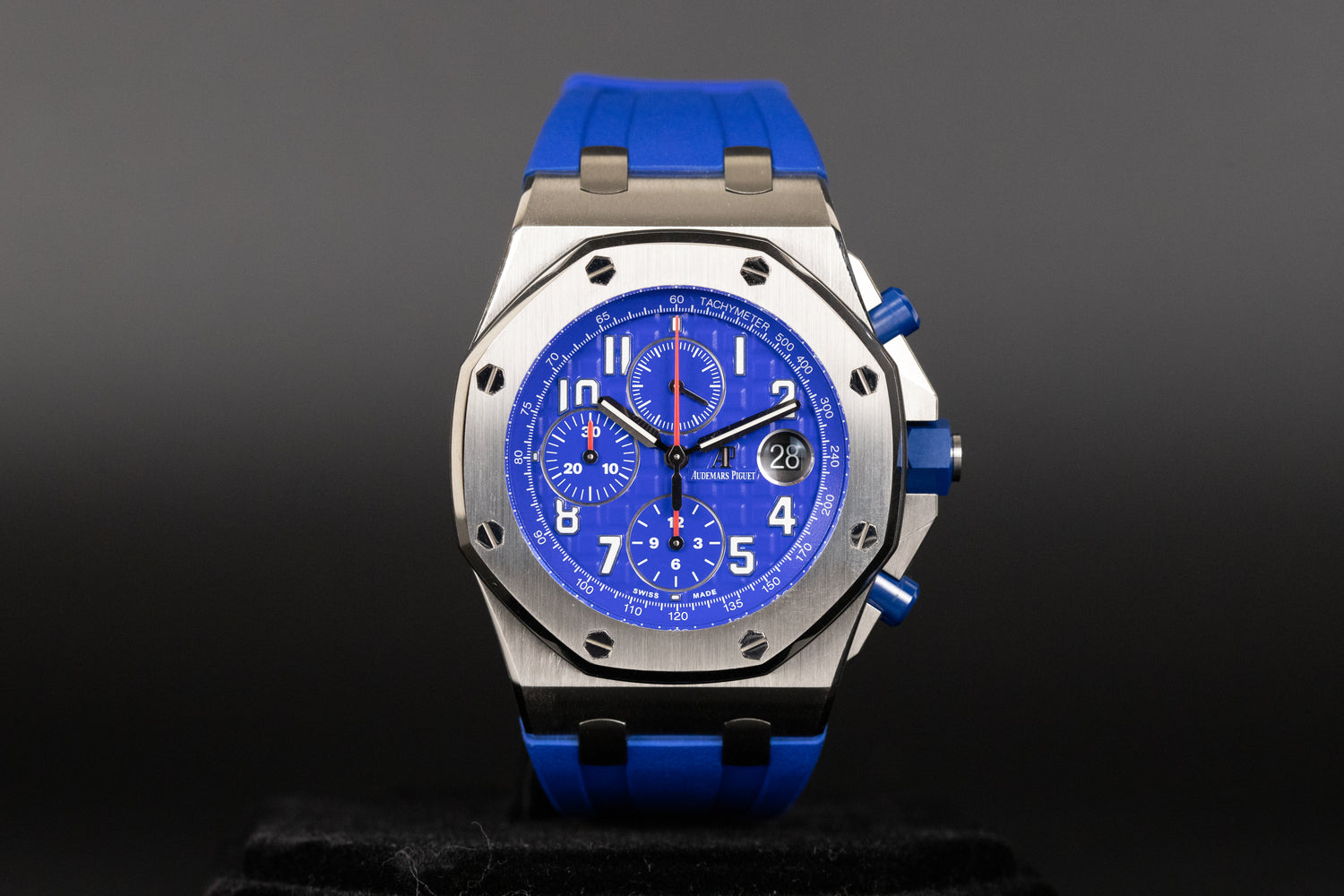 Audemars Piguet 26470ST Royal Oak Offshore 'Brick' Indigo Blue Dial