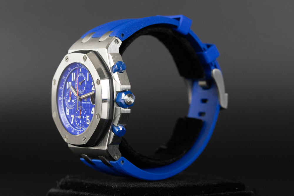 Audemars Piguet<br>26470ST Royal Oak Offshore 'Brick' Indigo Blue Dial