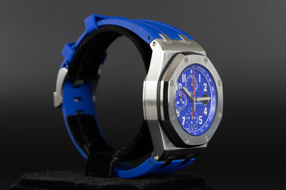 Audemars Piguet 26470ST Royal Oak Offshore 'Brick' Indigo Blue Dial