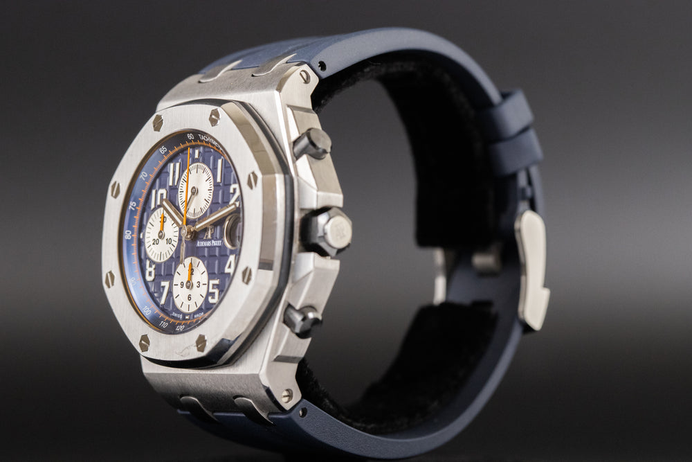 Audemars Piguet<br>26470ST Royal Oak Offshore 'Brick' Blue Dial
